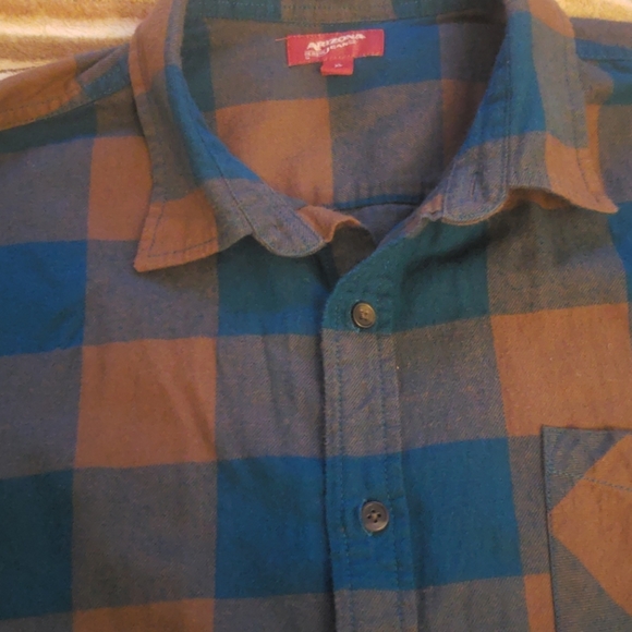 Mens Arizona Button up Shirt Size Xl - Picture 3 of 4
